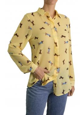 Camicia con bassotti 